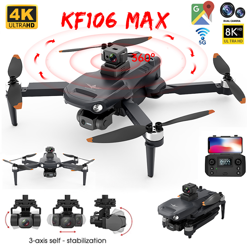 2022 nowy KF106 Max Drone 8K p – Drone Photogrammetry recenzja i cena