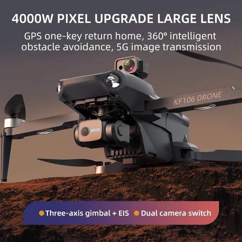 2022 nowy KF106 Max Drone 8K p – Drone Photogrammetry recenzja i cena