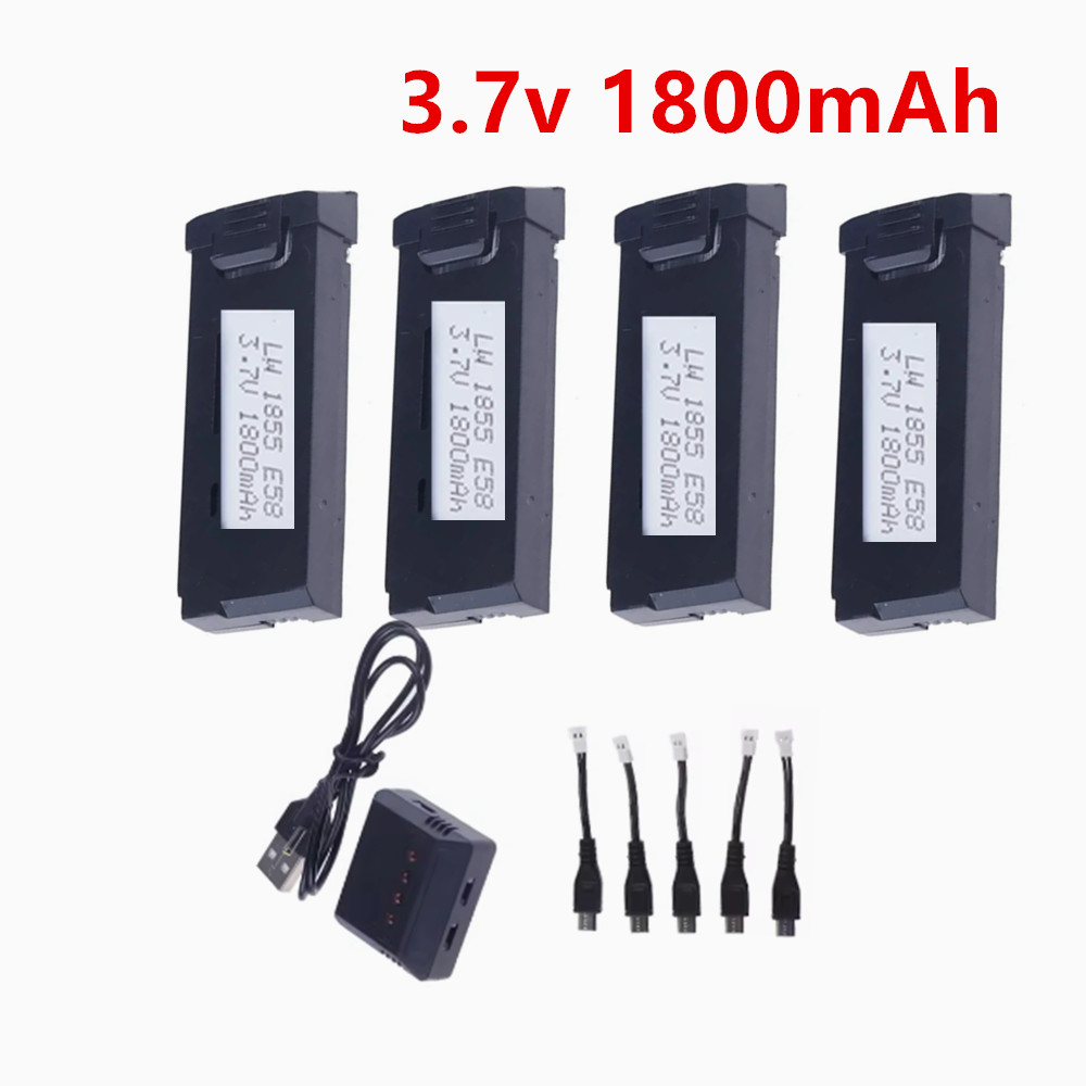 Bateria litowa 3.7V 1800mAh ko – Eachine Drone E58 recenzja i cena