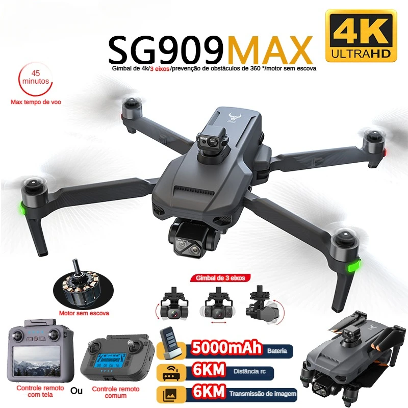 ZLL SG909 SG909MAX Profesjonal – Drone Photogrammetry recenzja i cena